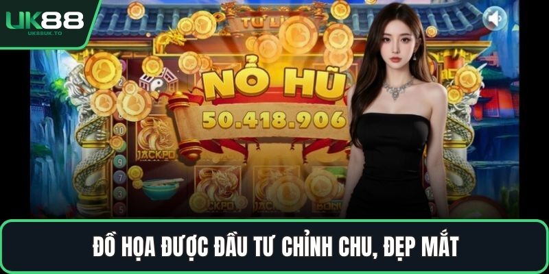 Đồ họa được đầu tư chỉnh chu, đẹp mắt