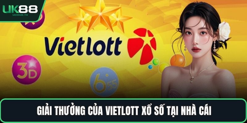 Giải thưởng của Vietlott xổ số tại nhà cái